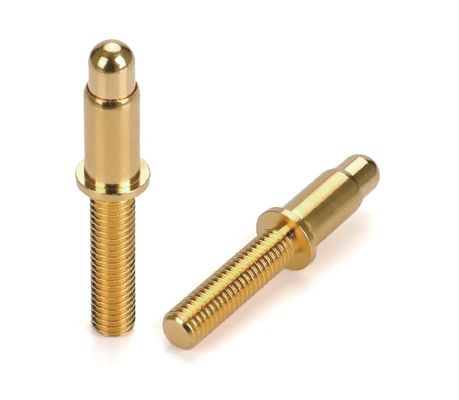 5.08mmピッチポゴピンコネクタ ダイプタイプ 女性 8ピン4.0mm 三列のスプリングロード