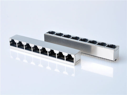 8p8c RJ45 イーサネットコネクタ 1x1 ポート 女性 RJ45 ジャック