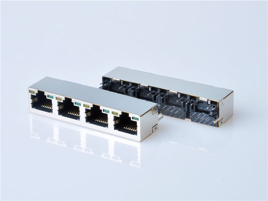 8p8c RJ45 イーサネットコネクタ 1x1 ポート 女性 RJ45 ジャック