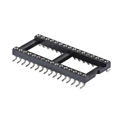 機械製 女性ヘッダー 2.54mm H7.0mm 長さ 10.0mm 直線 1-40Pin PCBコネクタ