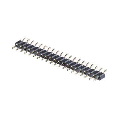 2.54mm 機械化されたピンヘッダー 右角 SMT SMD PCB 単列ヘッダーコネクター