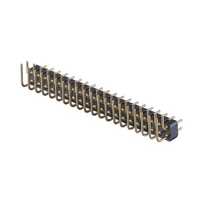 2.54mm 機械化されたピンヘッダー 右角 SMT SMD PCB 単列ヘッダーコネクター