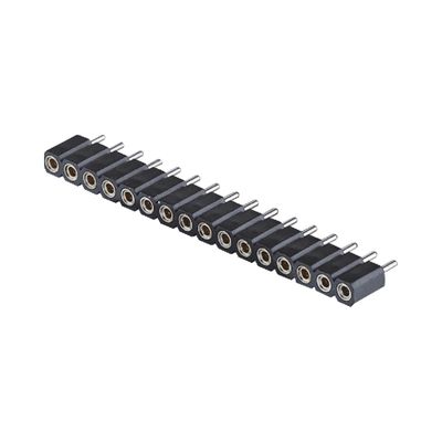 2.54mm 機械化されたピンヘッダー 右角 SMT SMD PCB 単列ヘッダーコネクター