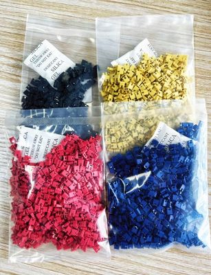 3A-5A 2.54mm ピッチ ミニジャンパー 高さ 6.0mm 赤 青 黄色 黒 オープン 形蓋付き