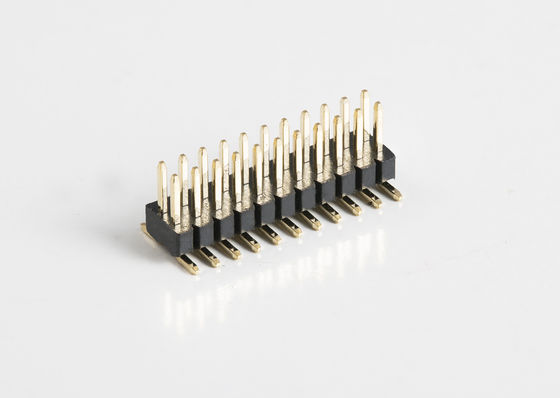 1.27mm ダブルプラスチック 2 - 100ピンのヘッダーコネクタ H2.5mm DIP SMTタイプPCB