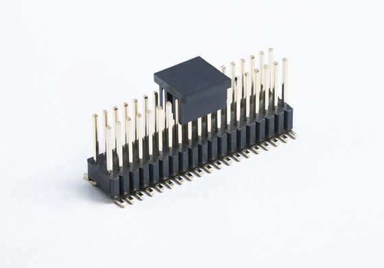 1.27mm ダブルプラスチック 2 - 100ピンのヘッダーコネクタ H2.5mm DIP SMTタイプPCB