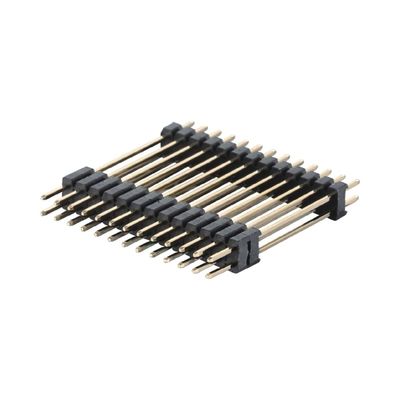 1.27mm ダブルプラスチック 2 - 100ピンのヘッダーコネクタ H2.5mm DIP SMTタイプPCB