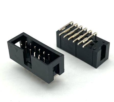 右角ボックスヘッダーコネクタ DIP PCB DC3 12ピンヘッダ 2.54mmピッチ