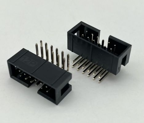 右角ボックスヘッダーコネクタ DIP PCB DC3 12ピンヘッダ 2.54mmピッチ