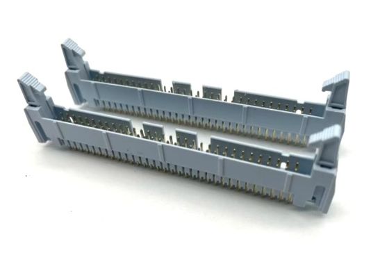 ロッチヘッダ ワイヤー・トゥ・ボード・コネクタ 2.54mm ピッチ・ストレート 64ピン IDC 男性コネクタ