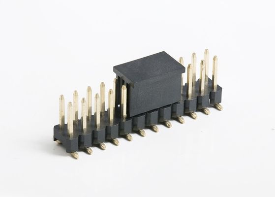 2 - 80ピン 板から板へのコネクタ SMTPCB ダブル プラスチック 男性 ヘッダー コネクタ 2.54mm