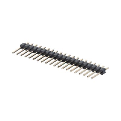 2列のボードとボードの接続器 2.54mm ピッチ 2ピン 20ピン 80ピン 直線 PCB