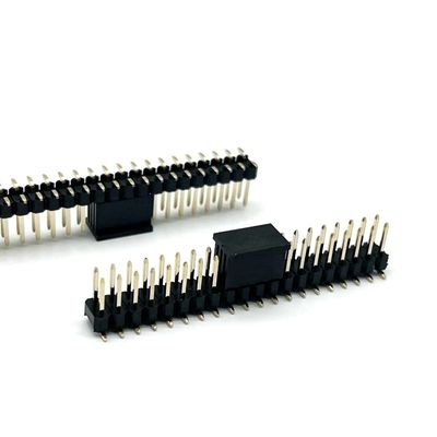 2.54mmピッチピンヘッダーコネクタ 2ピン - 80ピン DIP SMT PCB 男性ヘッダーコネクタ