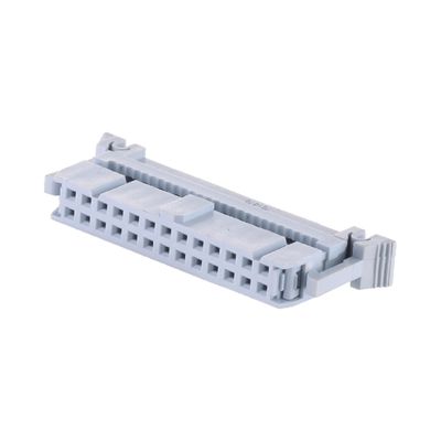 金製チンの塗装 2.54mm ボックスヘッダー PBT Brass 6P - 64P IDC Board To Wire Connector ロープの接続器