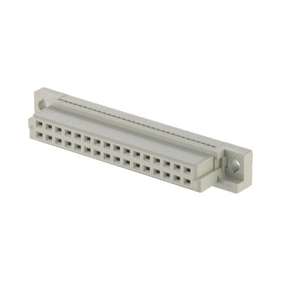 2.54mm 32ピン Din41612 コンネクタ IDCタイプ 女性ピン 3列の穴を介して