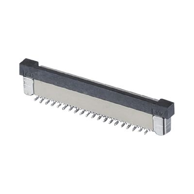 4 - 60ピン FPCケーブルコネクタ 0.5 / 1.0mm ピッチ SMT ZIF DIPタイプ 上下 PA9T プラスチック