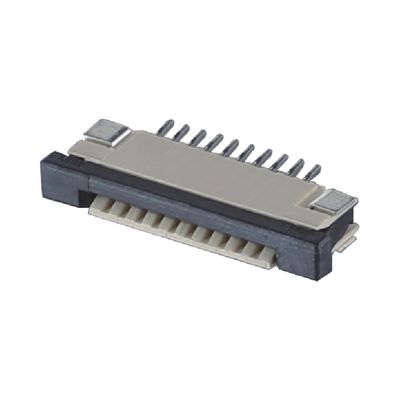 4 - 60ピン FPCケーブルコネクタ 0.5 / 1.0mm ピッチ SMT ZIF DIPタイプ 上下 PA9T プラスチック