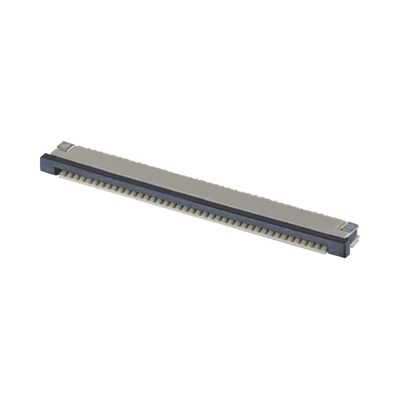 4 - 60ピン FPCケーブルコネクタ 0.5 / 1.0mm ピッチ SMT ZIF DIPタイプ 上下 PA9T プラスチック