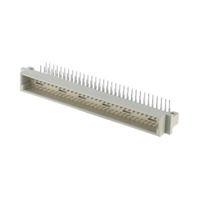 2.54mm DIN 41612 コネクタ 64ピン 右角 女性ピン 3列のコネクタ