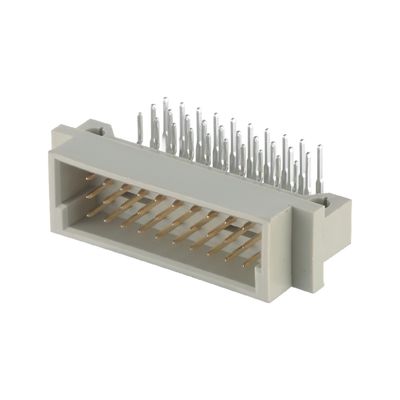 2.54mm DIN 41612 コネクタ 64ピン 右角 女性ピン 3列のコネクタ