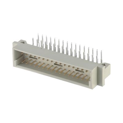 DIP 男性コネクタ Din 41612 2.54mm 穴を介して 3列垂直PCBコネクタ