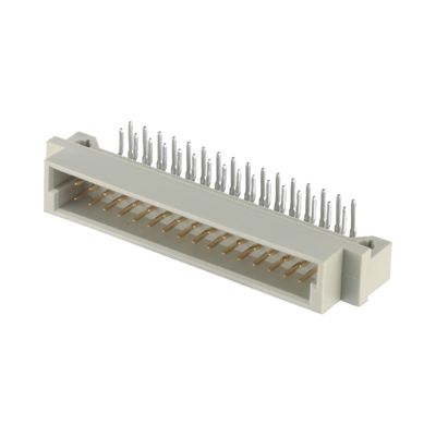 DIP 男性コネクタ Din 41612 2.54mm 穴を介して 3列垂直PCBコネクタ