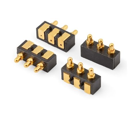 2.5mm 3ピン スプリングロードポゴピンコネクタ 自動車用 定電圧1A