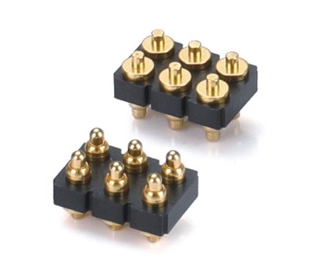 2.5mm 3ピン スプリングロードポゴピンコネクタ 自動車用 定電圧1A