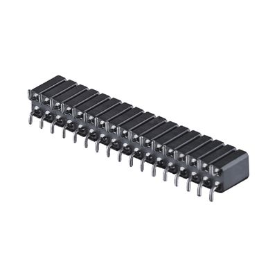 PCBコネクタ 機械製 女性ヘッダー 2.54mm H7.0mm 右角 双列 2-80Pin