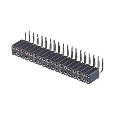 金属塗装加工ピンヘッダー 2.54mm SMT SMD 双列右角PCBコネクタ