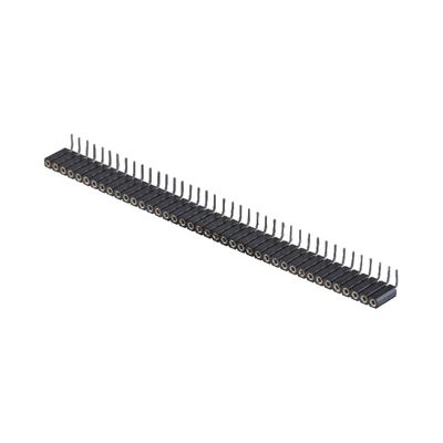 金属塗装加工ピンヘッダー 2.54mm SMT SMD 双列右角PCBコネクタ