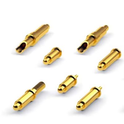 パーソナルポゴピンサイドステッカー SMTタイプ 2.00mm ポゴピンコネクタのための金色