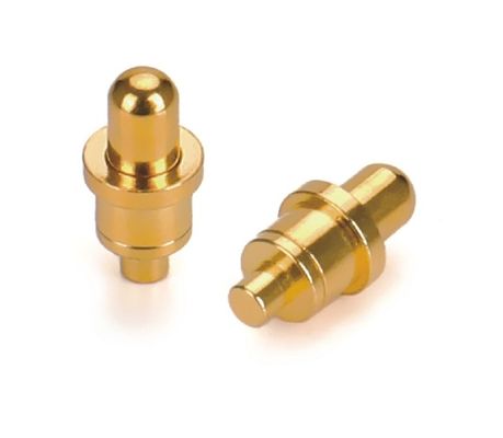 1A ゴールドプラチング 3-10u ブラス ポゴピン スプリング 積載 高さ 2.5mm ピン コンタクトディップ