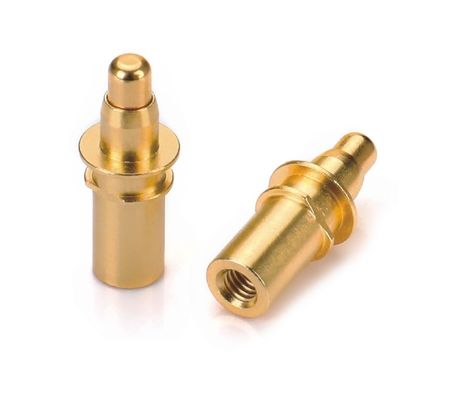 DC12V 2A 6.0mm POGOピン SMT ゴールドプレートポゴピンパッド ブラスコネクタ