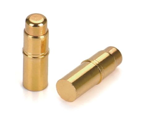青銅 金塗装 ポゴピン接続器 春力 双頭 H6.0mm Smdタイプ