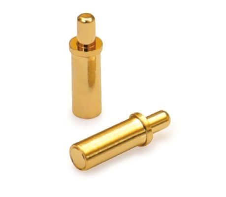 青銅 金塗装 ポゴピン接続器 春力 双頭 H6.0mm Smdタイプ