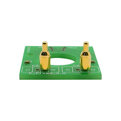 高性能 9A バッテリー ブラス POGO ピンの接続器 穴を通るPCB プリングロードピンの間