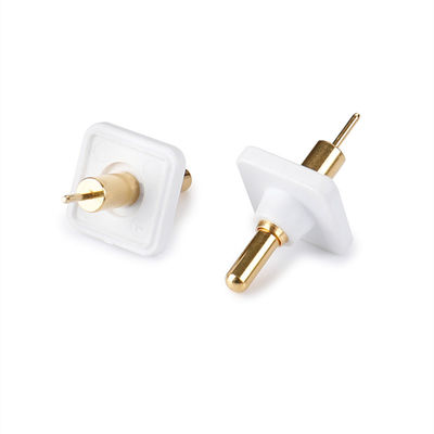 PCB対応 カスタム 1Pin Through Hole スプリングロードされたPOGOピンコネクタ