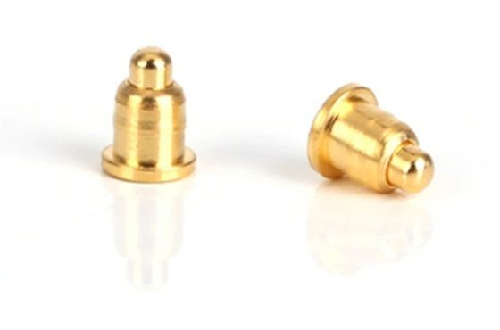 PCB対応 カスタム 1Pin Through Hole スプリングロードされたPOGOピンコネクタ
