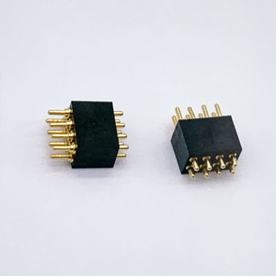 カスタム1.27mmピッチ 8Pin スプリングロードPOGOピンコネクタ