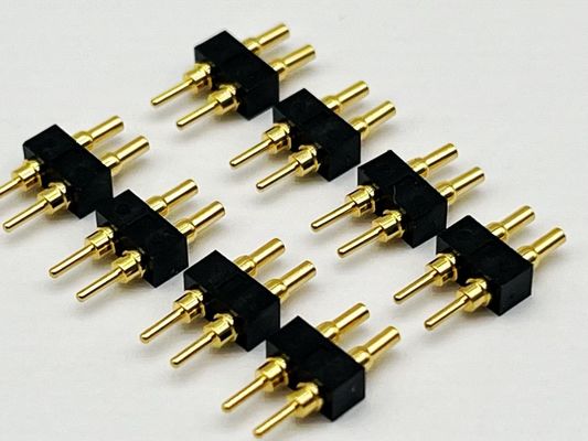 カスタム1.27mmピッチ 8Pin スプリングロードPOGOピンコネクタ