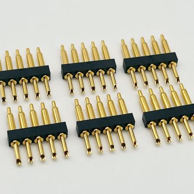 溶接型 ポゴピンコネクタ 2.54mm ピッチ 1x5P 男性 春装 ポゴピン