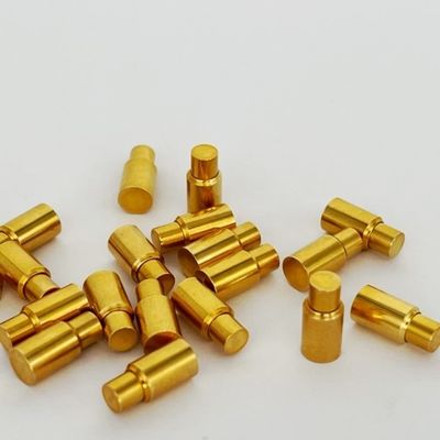 6.0mm C6801 ブラス ポゴピン SMTコネクタ 溶接タイプ 金属 オーダーメイド