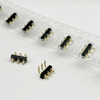 スプリングピンコネクタ用の2.54mmDipタイプ3ピンH1.5mmポゴピンコネクタ