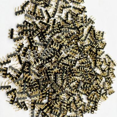 スプリングピンコネクタ用の2.54mmDipタイプ3ピンH1.5mmポゴピンコネクタ