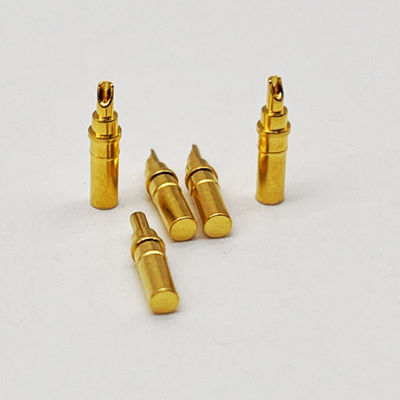 高電流ポゴピンコネクタ DC 12V スプリングロード 亜鉛合金 住宅材料