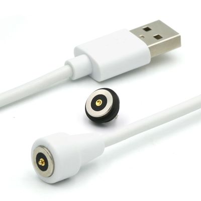 IP67 防水PCB 女性ポゴピン接続器 磁気ケーブル 黄金フラッシュプラチメントと50モハムマックス接触抵抗