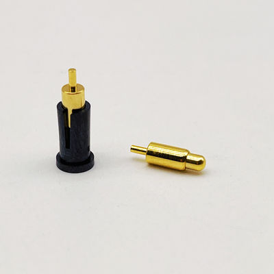高精度ブラスC6801 ポゴピンコネクタ 春季装填式 ディープタイプ 金属