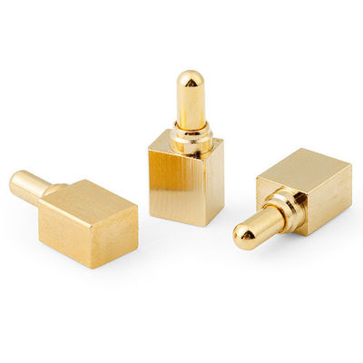 パーソナルポゴピンサイドステッカー SMTタイプ 2.00mm ポゴピンコネクタのための金色