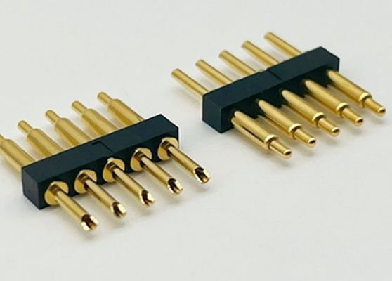 溶接型 ポゴピンコネクタ 2.54mm ピッチ 1x5P 男性 春装 ポゴピン